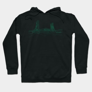 Newport Bridge, Middlesbrough Hoodie